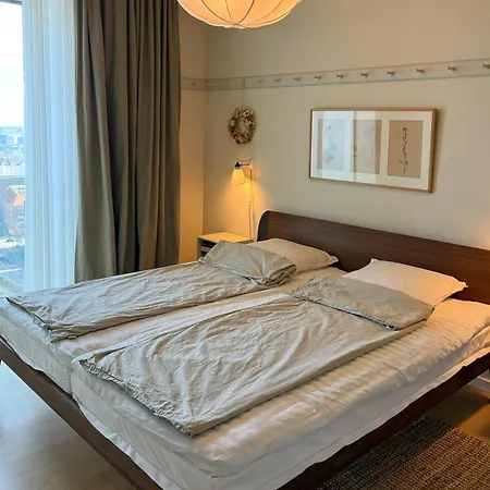 Leilighet Flat On 16th Floor With View Of Oresund København